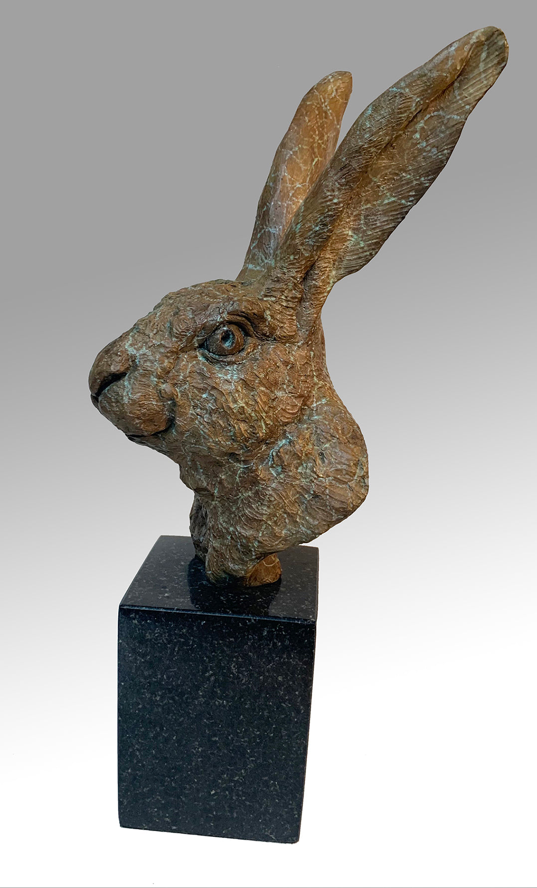 'All Ears’ - Bronze Limited Edition Sculpture by David Cemmick