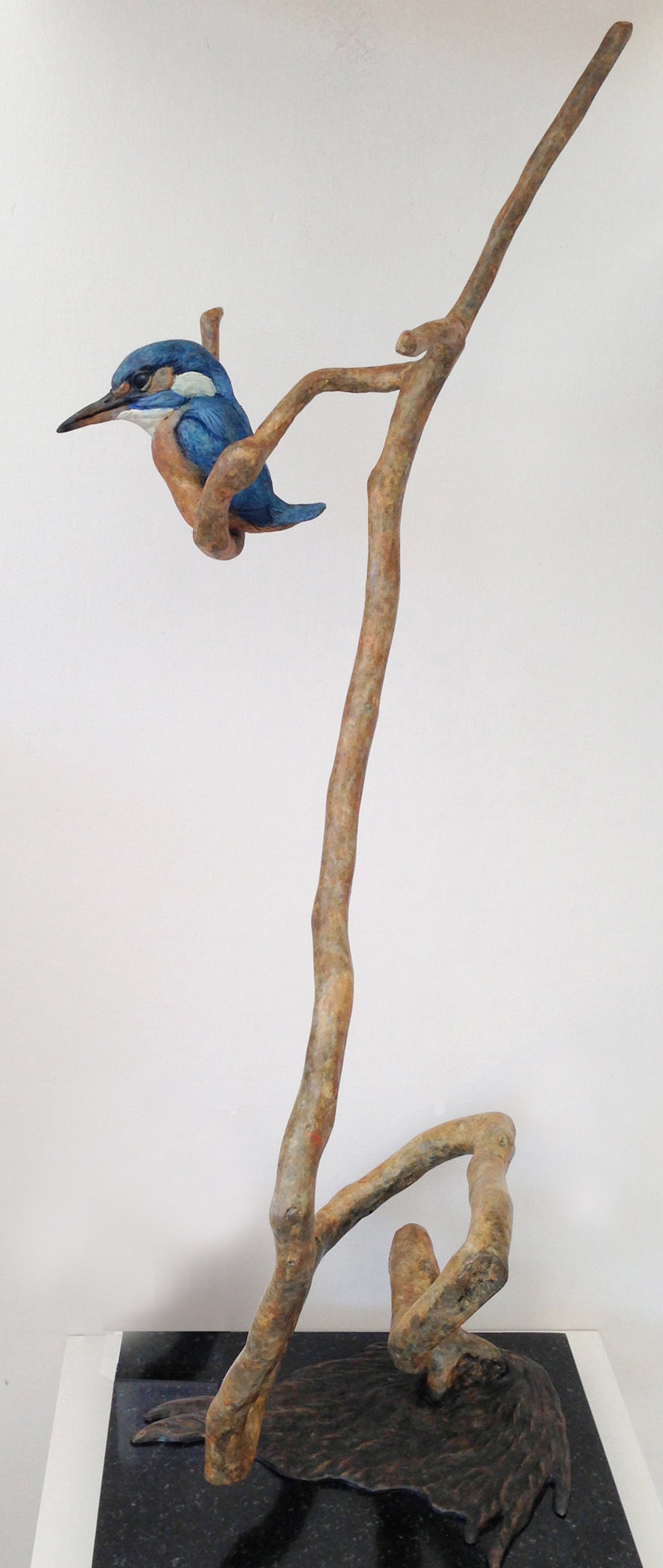 'The Fisher King' - Hand Painted Bronze Limited Edition Sculpture by David Cemmick