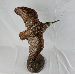 'Flying Woodcock' Bronze Sculpture by Martyn Bednarczuk