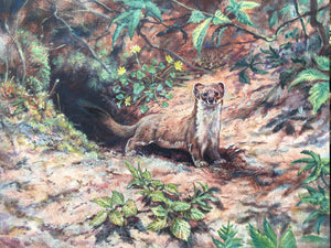 'Hunting the Warren’ - Original Oil by David Cemmick - 30 x 40cm