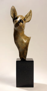 ‘Roe Doe’ - Bronze Limited Edition Sculpture by David Cemmick