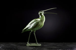 'Curlew Calling' Limited Edition Bronze Sculpture by Ian Greensitt